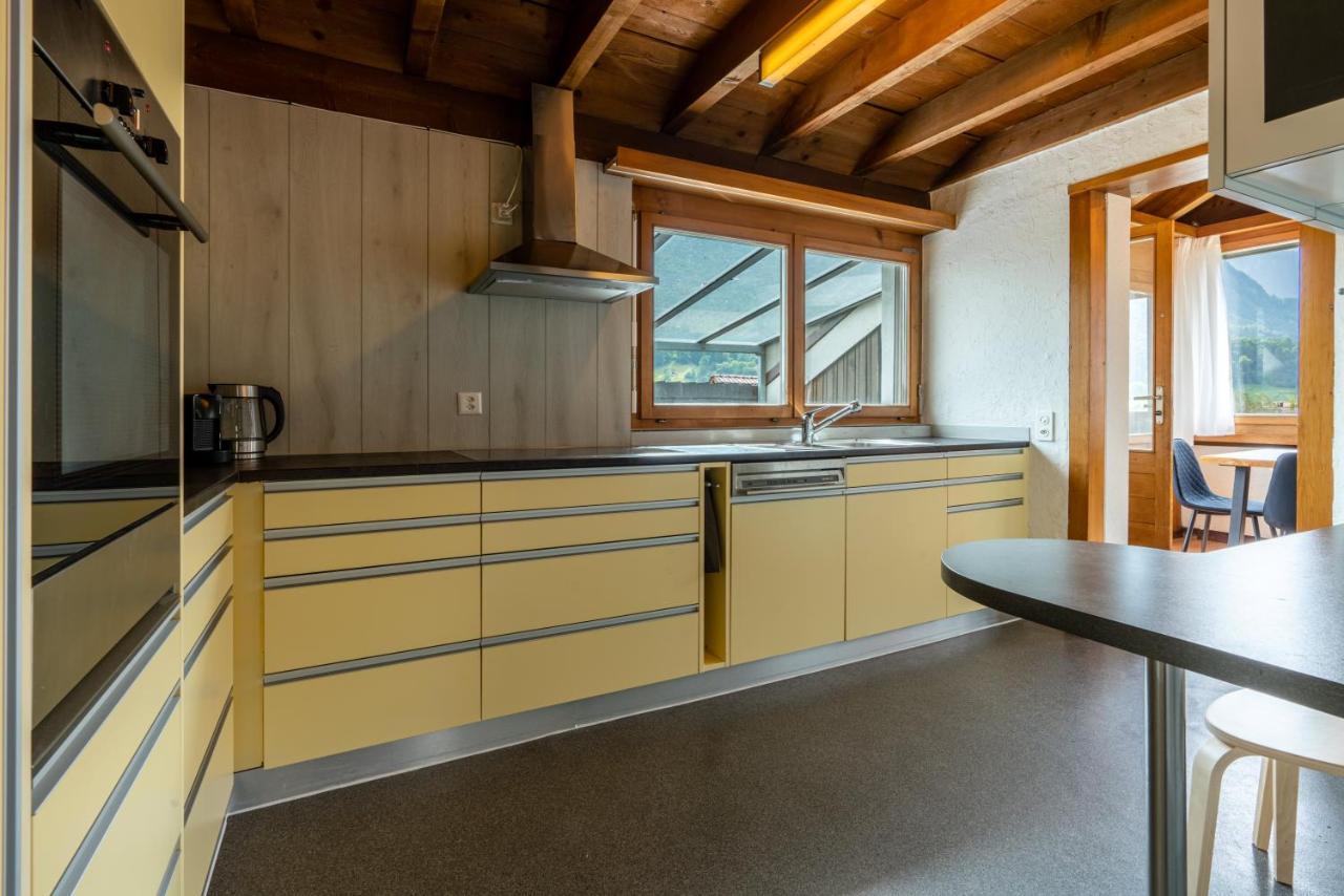 Jungfrau-View Apartment, Terrace & Free Parking Wilderswil Exterior photo